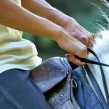 ¿Cómo mantener el equilibrio sobre el caballo?