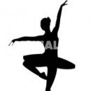 Cuarta abierta, posición complementaria de brazos en ballet